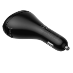 HOCO E88 FM 120W. модулатор трансмитер Запалка (2 USB изхода + 1USB-C, microSD, Bluetooth)
