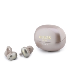 7775 Слушалки GUESS OWS METALLIC FINISH ELECTROPLATED PARTS CLASSIC LOGO PINK