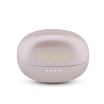7775 Слушалки GUESS OWS METALLIC FINISH ELECTROPLATED PARTS CLASSIC LOGO PINK