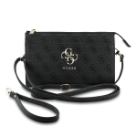 9801 GUESS PHONE POUCH 4G PU BIG 4G LOGO BLACK