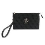 9801 GUESS PHONE POUCH 4G PU BIG 4G LOGO BLACK