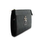 9801 GUESS PHONE POUCH 4G PU BIG 4G LOGO BLACK