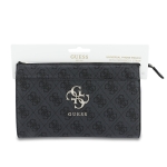 9801 GUESS PHONE POUCH 4G PU BIG 4G LOGO BLACK