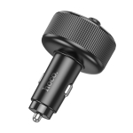 HOCO E82 FM 30W. модулатор трансмитер Запалка (2 USB изхода + 1USB-C, microSD, Bluetooth)
