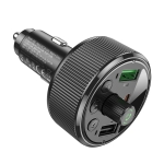 HOCO E82 FM 30W. модулатор трансмитер Запалка (2 USB изхода + 1USB-C, microSD, Bluetooth)