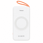 Fonemi P19 MagSafe PD22.5W преносима батерия 10,000mAh 2.4A - Бял