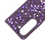 D70 Калъф с камъни за Samsung Z Flip 5 от 2 части - Лилав