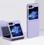 Z15 Silicone case за Samsung Z Flip 7 от 2 части - Светло Лилав