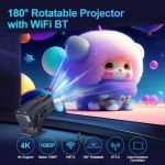 HY320 mini WIFI ANDROID 11 проектор за домашно кино 1080P WiFi безжичен проектор Видео проектор 10000 лумена до 150\"