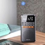 Rolton T1 Преносимо FM радио с Bluetooth, MP3 плейър, LED дисплей, фенерче и USB зареждане