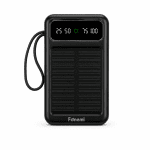 Fonemi (ЧЕРЕН) FM-P166 Соларна преносима батерия 10,000mAh 2.4A