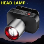 LED челник L-42 USB, 3 режима, регулируем, за риболов и работа