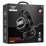 LELISU LS-832 Слушалки с USB Type-C – Hi-Fi стерео звук, Extra Bass, 1.2 м кабел - СИВ