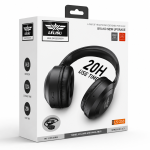 LELISU LS-273 Безжични слушалки – 20 часа работа, Bluetooth 6.0, USB Type-C, сгъваем дизайн - Бял