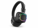 LELISU LS-258 Безжични Bluetooth слушалки с RGB подсветка - Черен