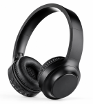LELISU LS-212 Безжични слушалки с Bluetooth 5.3, TF карта, AUX, FM радио и микрофон – Черен