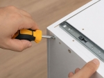 WENEED WD-6001 Комплект 2 Бр. Къси Отвертки – Права и Кръстата с Ергономична Дръжка