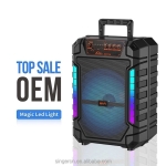 ZQS12158 Подвижна Караоке 12\'\' Sing-e 40W тонколона+ безжичен микрофон