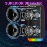 ZQS6227 Подвижна Караоке 2x6\'\' Sing-e 20W тонколона+ жичен микрофон