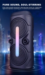 ZQS6239 Подвижна Караоке 6\'\' Sing-e 15W тонколона+ 2 безжични микрофона