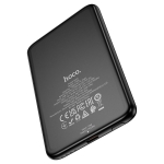 HOCO J140A - Черен Тънка Slim Магнитна MagSafe външна батерия 5,000mAh PD Type-C 15W