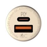 12V 2в1 C506Q 30W. LDNIO Fast USB-C USB-A с кабел USB-C към USB-C