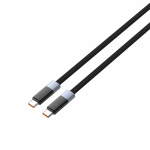 LDNIO Кабел LC242C 65W Автоматичен подсилен плетен Type-C към Type-C 2M