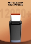 LDNIO Кабел LC241C 100W Автоматичен подсилен плетен Type-C към Type-C 1M