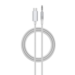LDNIO LS-Y82c Кабел Aux USB-C към 3.5mm жак 2M - Бял