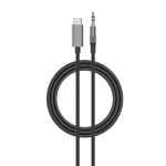 LDNIO LS-Y81c Кабел Aux USB-C към 3.5mm жак 1M - Черен