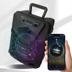 ZQS8152 Подвижна Караоке 8\'\' Sing-e 15W тонколона+ 1 Жичен Микрофон