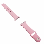Силиконова Apple Watch каишка iWatch 38/40mm - Розов - 2 части
