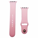 Силиконова Apple Watch каишка iWatch 38/40mm - Розов - 2 части