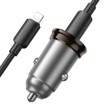 HOCO NZ16 Rigorous Зарядно за кола USB-C PD30W Type-C към Lightning