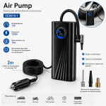 CQB01 Преносим автомобилен компресор Air Pump – 12V, 120W, дигитален манометър