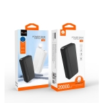 WUW Y146  22.5W POWER BANK 2X USB 1X USB-C OUT - 20,000 mAh - Черен
