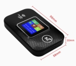 Преносим 5G/4G LTE Wi-Fi рутер MF680-E със SIM карта, цветен дисплей и батерия 3600 mAh - бял