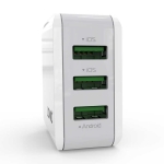 220V С 3 - изхода USB LDNIO A3301 3.1A USB  Micro USB