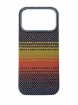Premium Carbon Case PKA TP-106 за iPhone 17 Pro - Оранжев