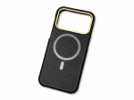 Premium Carbon Case PKA TP-106 за iPhone 17 Pro Max - Оранжев