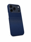 Premium Carbon Case PKA TP-106 за iPhone 17 Pro Max - Син