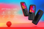 (НАРУШЕНА ОПАКОВКА) Мобилен телефон IPRO A25+БГ МЕНЮ /2G/32+32MB/2.4inch/0.08MP/1000mAh/Dual Sim/Фенер - Черен
