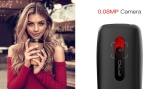 (НАРУШЕНА ОПАКОВКА) Мобилен телефон IPRO A25+БГ МЕНЮ /2G/32+32MB/2.4inch/0.08MP/1000mAh/Dual Sim/Фенер - Черен