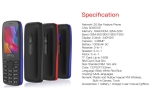 (НАРУШЕНА ОПАКОВКА) Мобилен телефон IPRO A25+БГ МЕНЮ /2G/32+32MB/2.4inch/0.08MP/1000mAh/Dual Sim/Фенер - Черен