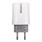 220V JK-E9 2IN1 Type-C 2.1А L✮STAR Зарядно c 1 USB
