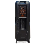 ZQS15201 Мощна Bluetooth Караоке Тонколона Sing-e , 100W, 2 x 15\", RGB LED, TWS, FM, USB, TF, 1 Безжичен Микрофон