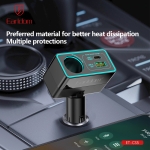 (НАРУШЕНА ОПАКОВКА)EARLDOM CS5 разклонител за автомобил 12V, (1 USB изход + 1USB-C + запалка)