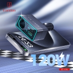 (НАРУШЕНА ОПАКОВКА)EARLDOM CS5 разклонител за автомобил 12V, (1 USB изход + 1USB-C + запалка)