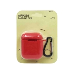 Силиконов калъф за Airpods 1 / 2 - Червен