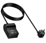 Разклонител HOCO AC33 – 1 контакт, 2×USB-C, 1×USB-A, PD 30W, 2500W, кабел 1.5 м